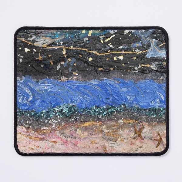 Item preview, The Beach at Night designed and sold by kafkaobscure.