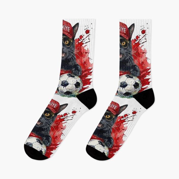 Item preview, Black cat World Cup Türkiye Turkey Suppawter designed and sold by The Suppawters.