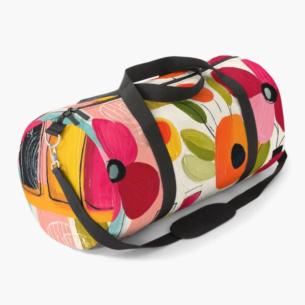 Item preview, Floral Harmony in Geometric Vases - Bold Blossoms and Vibrant Shapes in Contemporary Bloom designed and sold by OlfactoART Studio.