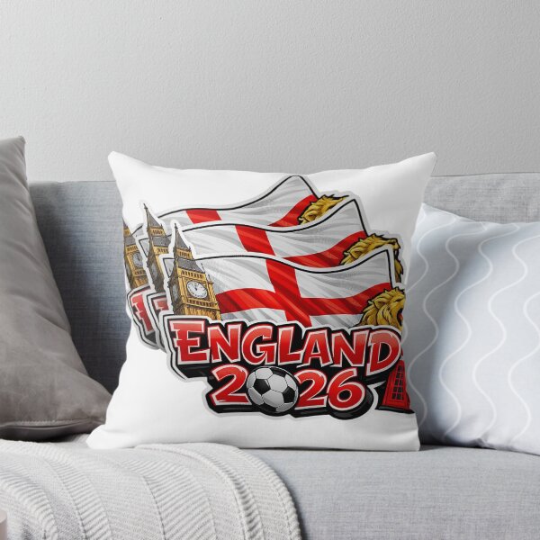 Item preview, England Football Fan Cartoon Sticker | Three Lions Supporter designed and sold by aminesez22.