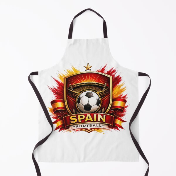 Item preview, Spain Football Ultra Modern Minimal Soccer Design designed and sold by TKOprintdesigns.