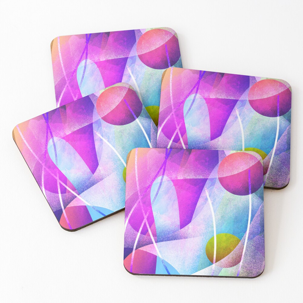 Item preview, Coasters (Set of 4) designed and sold by StaticAlien.