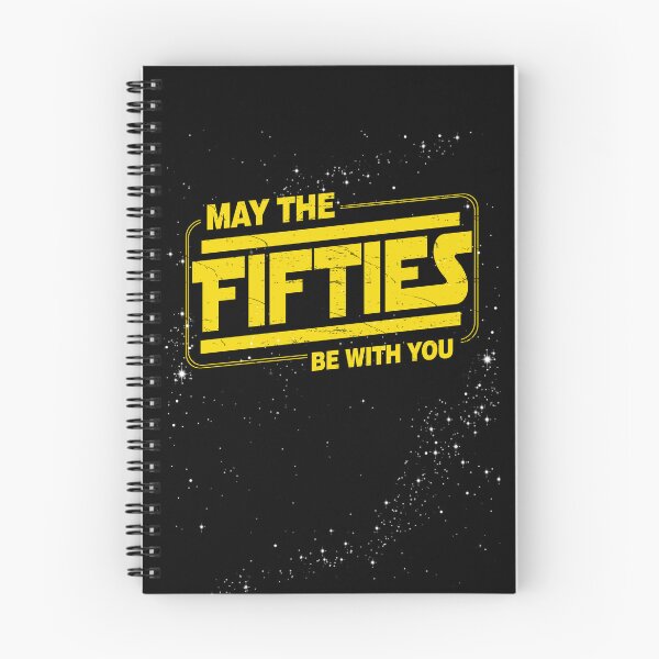 Item preview, May the Fifties Be With You, 50th Year Old Funny Birthday Parody Star Gift for Anniversary, Christmas  designed and sold by FernaRoje.
