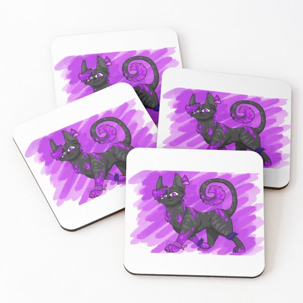 Item preview, Purple Feline designed and sold by Echomyriad.