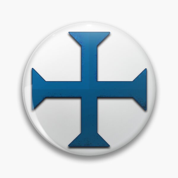Item preview, Templar Cross Blue designed and sold by Normbot2000.