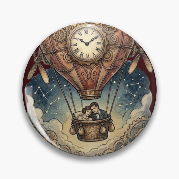 Item preview, The Heart Balloon Voyage designed and sold by Candlelit Catastrophes.