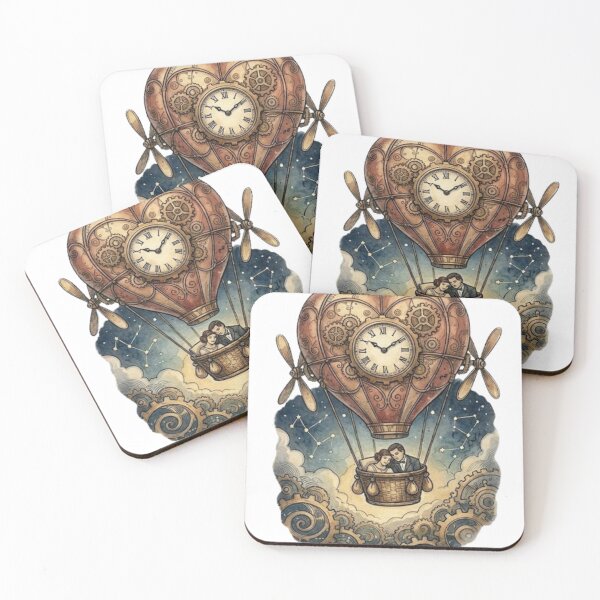 Item preview, The Heart Balloon Voyage designed and sold by Candlelit Catastrophes.