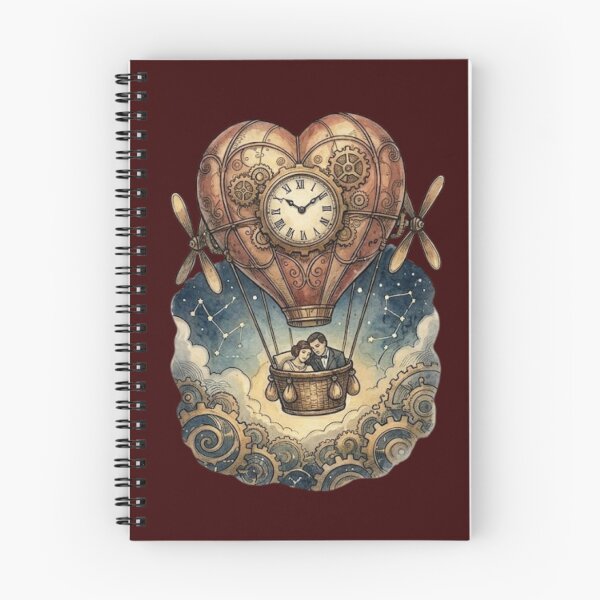Item preview, The Heart Balloon Voyage designed and sold by Candlelit Catastrophes.