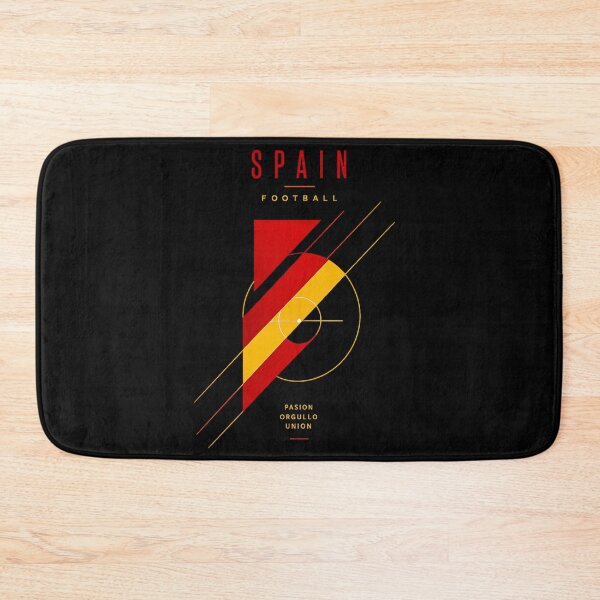 Item preview, Spain Football Ultra Modern Color Punch Minimal Soccer Design designed and sold by TKOprintdesigns.
