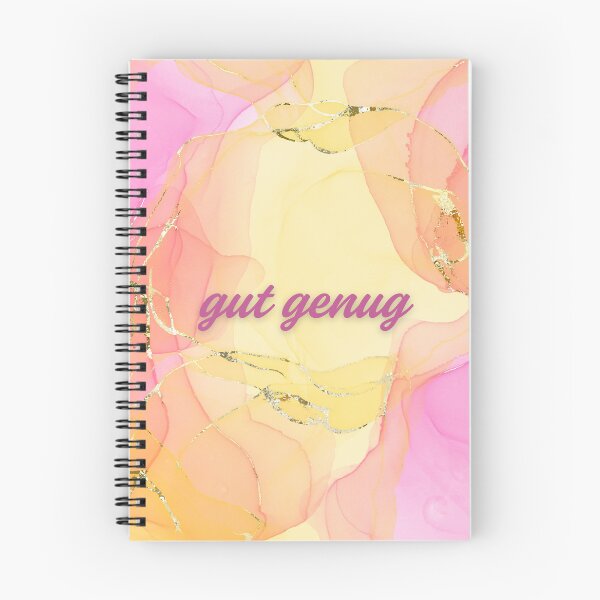 Item preview, "good enough" in pink and yellow designed and sold by Mathe mit Anna.