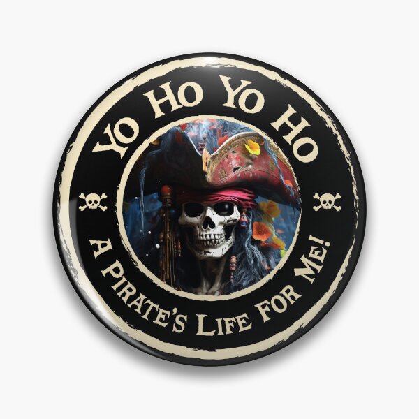Item preview, Yo Ho! Yo Ho! A Pirate's Life For Me! Reversed Text Design designed and sold by G2Creative.