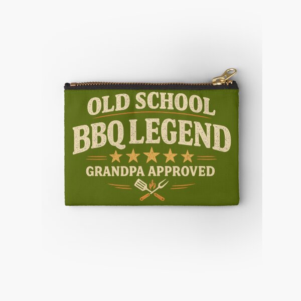 Item preview, Old School BBQ Legend Grandpa designed and sold by Meandmyshop.