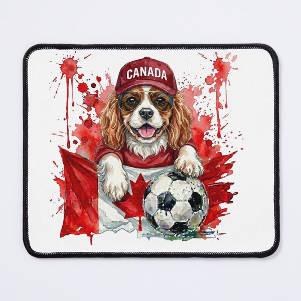 Item preview, Cavalier King Charles spaniel Blenheim World Cup Canada Suppawter designed and sold by The Suppawters.