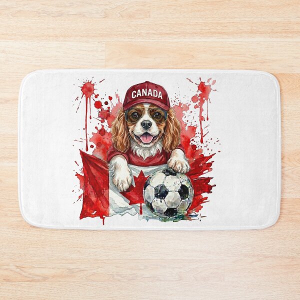 Item preview, Cavalier King Charles spaniel Blenheim World Cup Canada Suppawter designed and sold by The Suppawters.