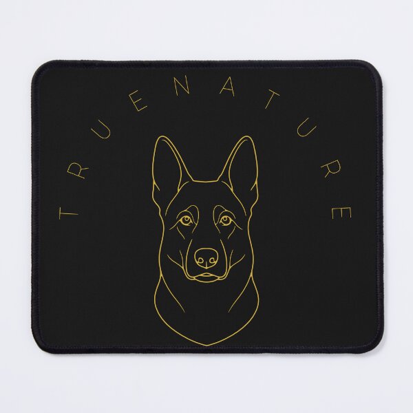 Item preview, German Shepherd Gold Line Art — True Nature Edition designed and sold by PureStroke.