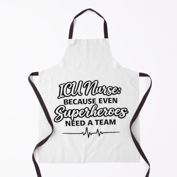 Item preview, ICU Nurse Because Even Superheroes Need a Team Funny Nurse Gift designed and sold by NurseVibesShop5.