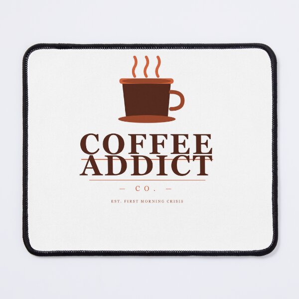 Item preview, Coffee Addict Co Funny Coffee Lover Gift – Minimalist Coffee Shirt for Caffeine Addicts designed and sold by Mega-Shopping.