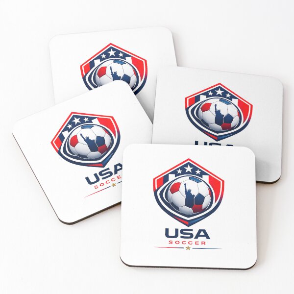 Item preview, USA Soccer Ultra Modern Minimal Football Design designed and sold by TKOprintdesigns.