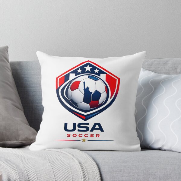 Item preview, USA Soccer Ultra Modern Minimal Football Design designed and sold by TKOprintdesigns.