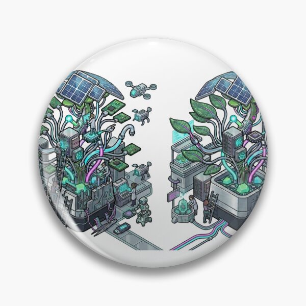 Item preview, Cyberpunk Jellyfish Digital Cyber Marine Art designed and sold by caffeinepixels.