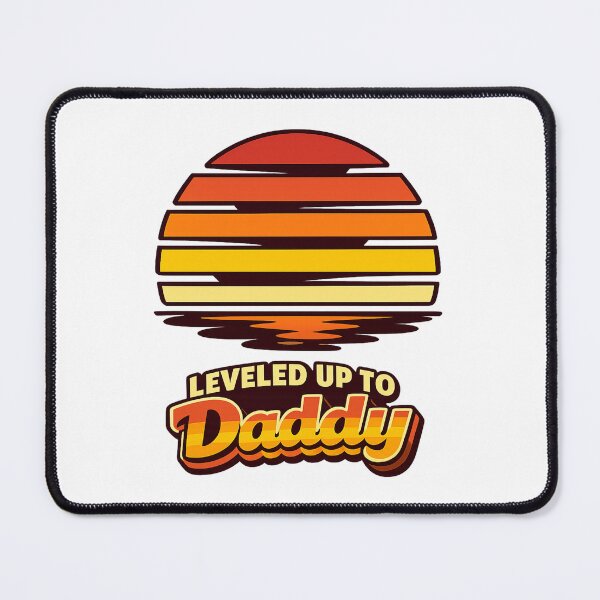 Item preview, Leveled Up to Daddy – Father’s Day  designed and sold by LuveraxArt.