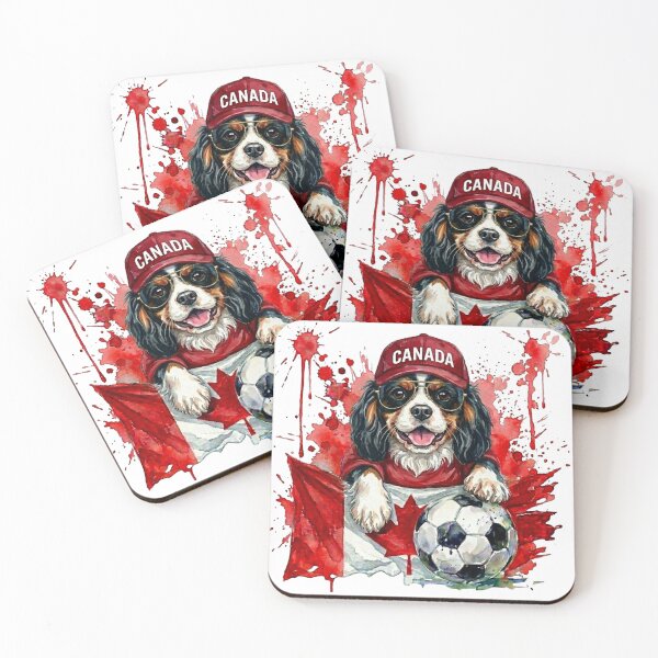 Item preview, Cavalier King Charles spaniel Tri World Cup Canada Suppawter designed and sold by The Suppawters.
