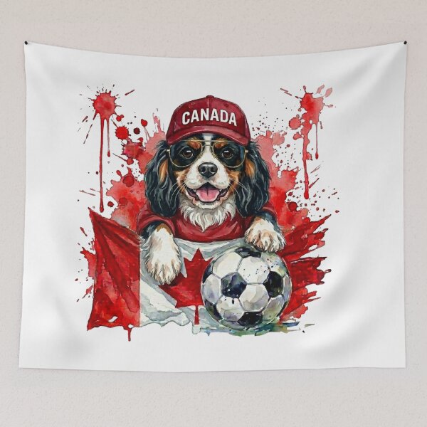 Item preview, Cavalier King Charles spaniel Tri World Cup Canada Suppawter designed and sold by The Suppawters.