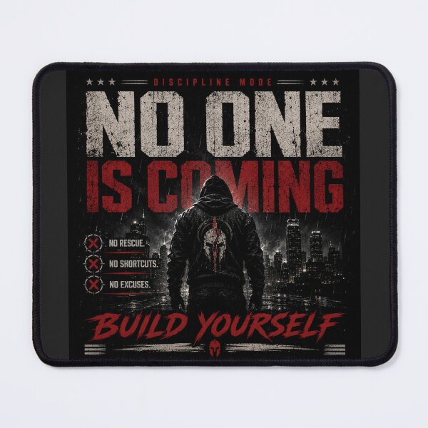 Item preview, NO ONE IS COMING | DISCIPLINE MODE STREETWEAR designed and sold by LowBatteryStudio ⭐.