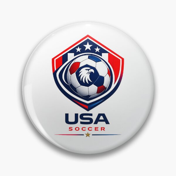 Item preview, USA Soccer Eagle Ultra Modern Minimal Football Design designed and sold by TKOprintdesigns.
