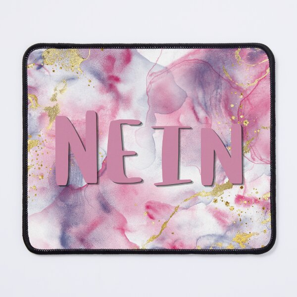 Item preview, The word "No" on a colorful background designed and sold by Mathe mit Anna.