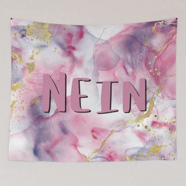 Item preview, The word "No" on a colorful background designed and sold by Mathe mit Anna.