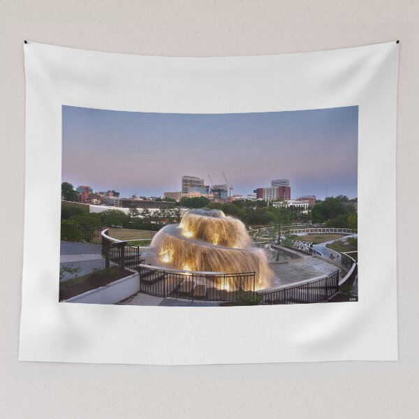 Item preview, The New And Improved Finlay Park Columbia SC At Dusk designed and sold by LisaWootenPhoto.
