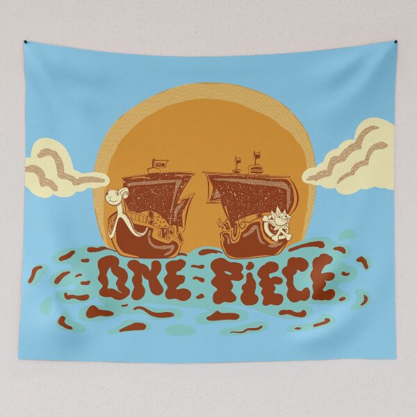Item preview, One Piece Merry Go & Thousand Sunny designed and sold by beboplab.