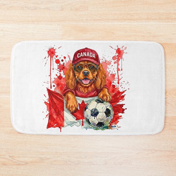 Item preview, Cavalier King Charles spaniel ruby World Cup Canada Suppawter designed and sold by The Suppawters.