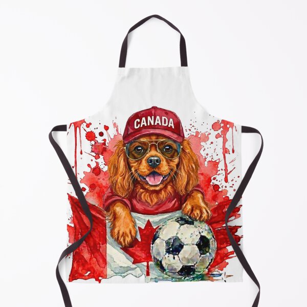 Item preview, Cavalier King Charles spaniel ruby World Cup Canada Suppawter designed and sold by The Suppawters.