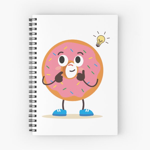 Item preview, Cute Donut with Creative Idea Lightbulb designed and sold by BetweenForms.