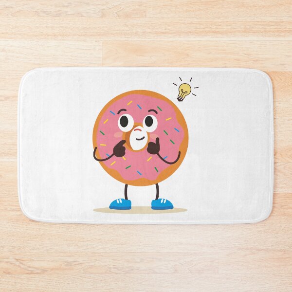 Item preview, Cute Donut with Creative Idea Lightbulb designed and sold by BetweenForms.