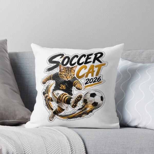 Item preview, Soccer Cat 2026 designed and sold by yasmh.