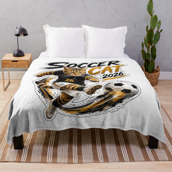 Item preview, Soccer Cat 2026 designed and sold by yasmh.