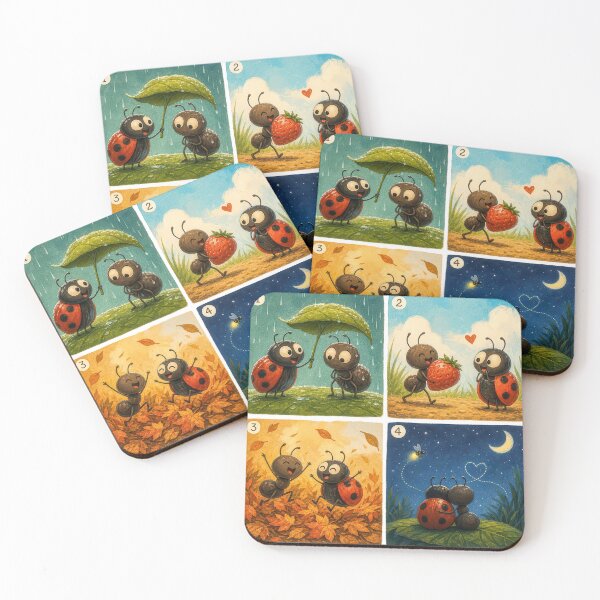 Item preview, Ladybug and ant: A sweet first moment designed and sold by JaN44Fotografia.