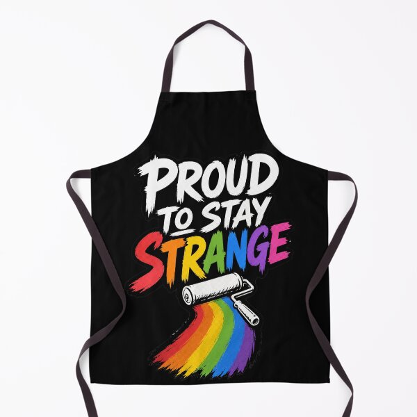 Item preview, Proud To Stay Strange Rainbow Paint Roller Graphic designed and sold by moxivra.