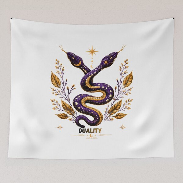 Item preview, Duality Twin Snake Mystic Design designed and sold by MCNovaStudio.