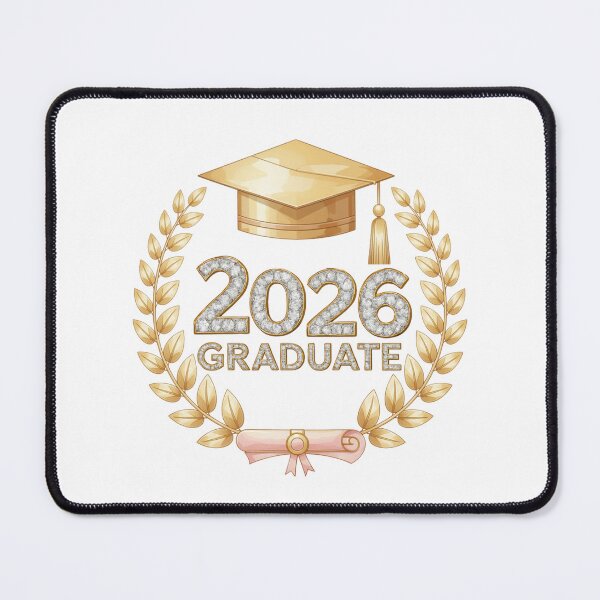 Item preview, 2026 Graduate with Royal Laurel Motif, Diploma & Diamonds designed and sold by jeweleddesigns.
