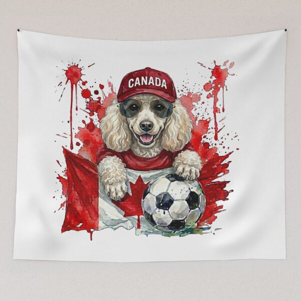 Item preview, Poodle World Cup Canada Suppawter designed and sold by The Suppawters.