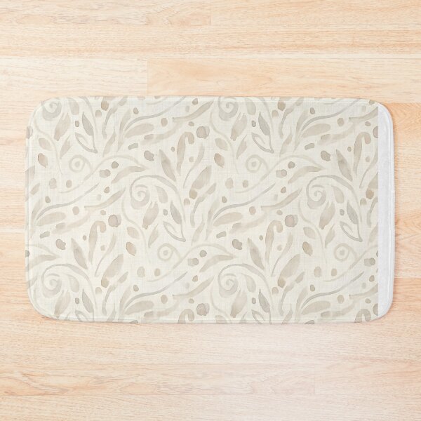 Item preview, Neutral Beige Floral Cottage core Pattern – Elegant Botanical Vine Design designed and sold by 21 Tulips.