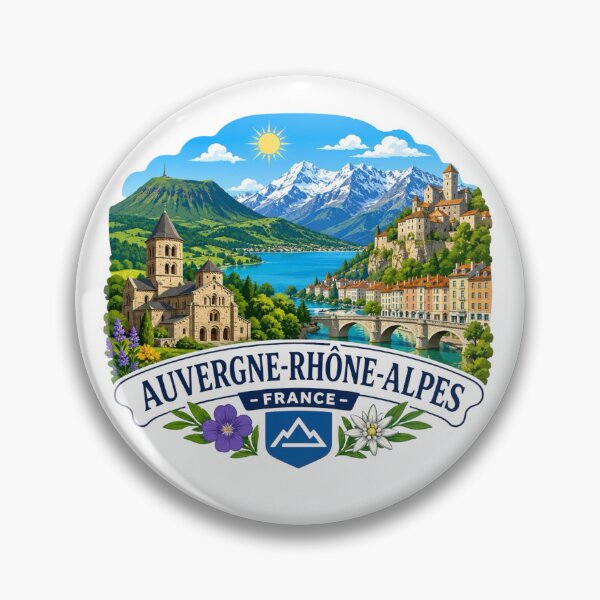 Item preview, Auvergne-Rhône-Alpes, France Alpine Landscapes designed and sold by Myra365Art.