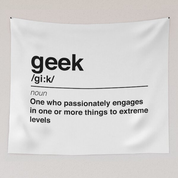 Item preview, Geek definition designed and sold by KeepOnCoding.