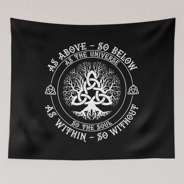 Item preview, As Above So Below Yggdrasil Tree of Life designed and sold by DeimosArtIntl.