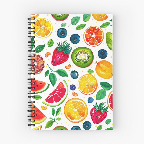 Item preview, Tropical Colorful And Vibrant Fruit Pattern With Leaves designed and sold by DEC02.