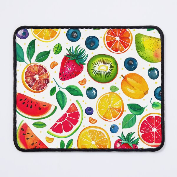 Item preview, Tropical Colorful And Vibrant Fruit Pattern With Leaves designed and sold by DEC02.